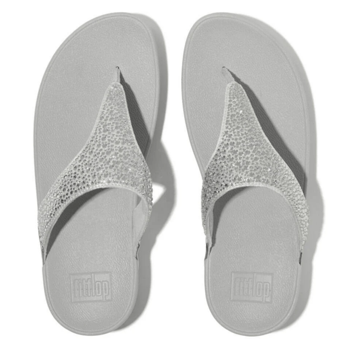 FitFlop Women's Lulu Crystal Mix Silver - 1092625 - Tip Top Shoes of New York