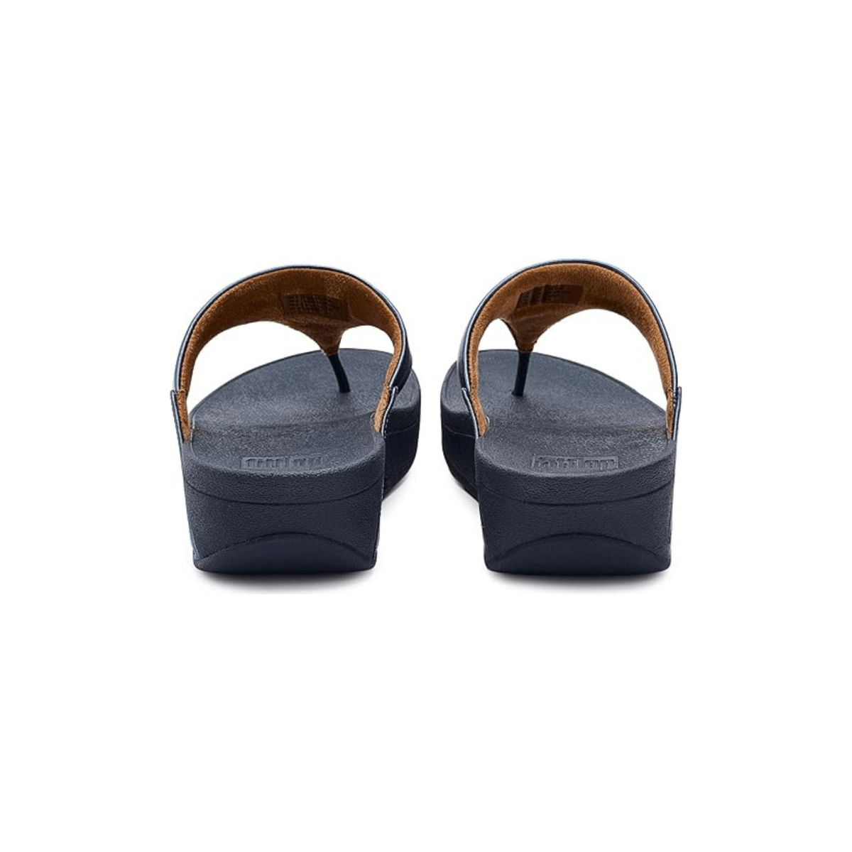 FitFlop Women's Lulu Toe - Post Cosmic Blue Metallic Leather - 9031893 - Tip Top Shoes of New York