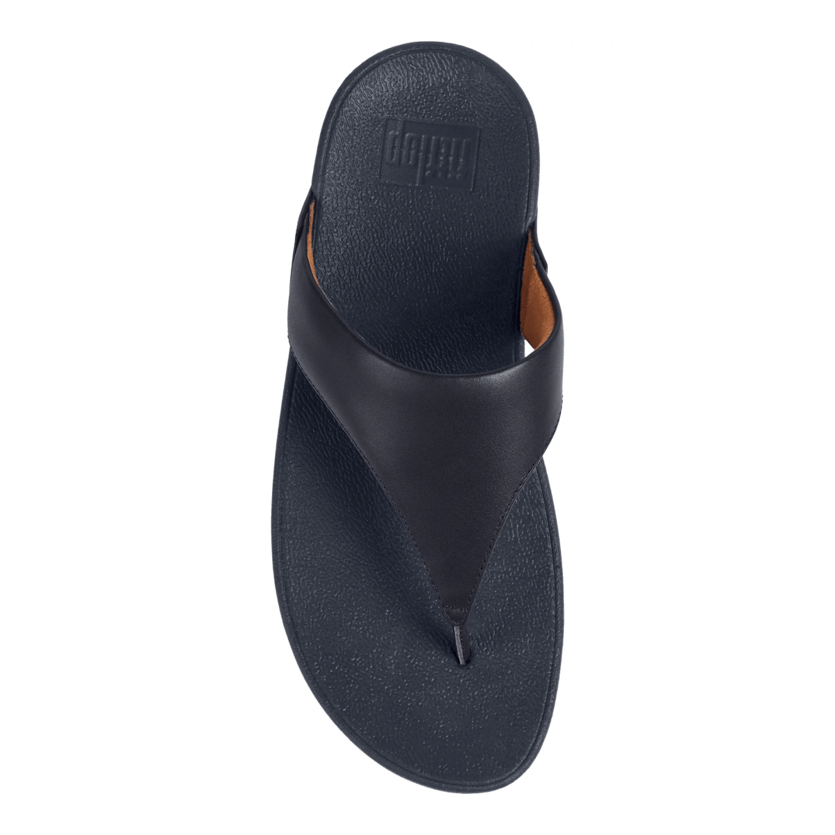 FitFlop Women's Lulu Toe - Post Deep Blue Leather - 1099570 - Tip Top Shoes of New York