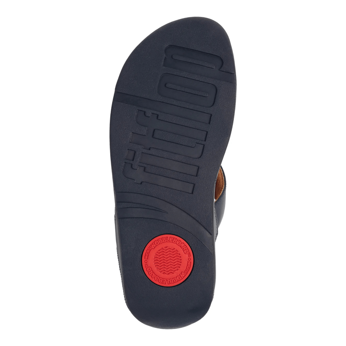 FitFlop Women's Lulu Toe - Post Deep Blue Leather - 1099570 - Tip Top Shoes of New York