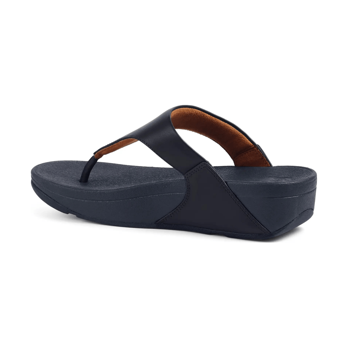 FitFlop Women's Lulu Toe - Post Deep Blue Leather - 1099570 - Tip Top Shoes of New York