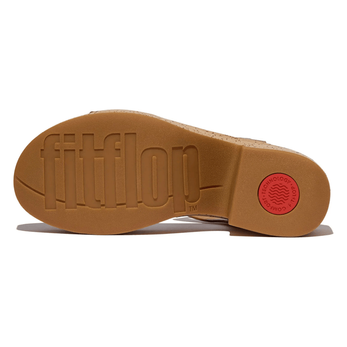 FitFlop Women's PlatFForms Ankle - Strap Deep Tan Leather - 1092714 - Tip Top Shoes of New York