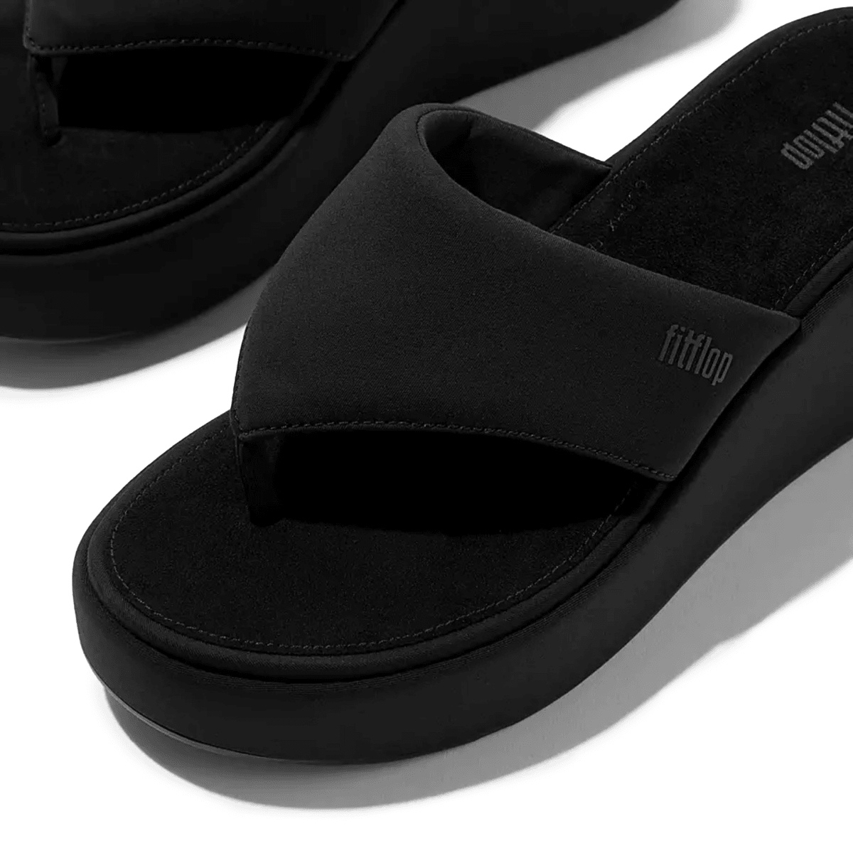 FitFlop Women's Platfforms Wedge All Black - 9031937 - Tip Top Shoes of New York