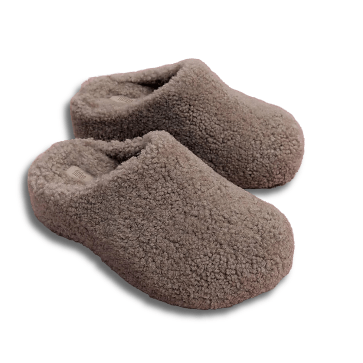 FitFlop Women's Shuv Curly - Shearling Clog Taupe - 1099619 - Tip Top Shoes of New York