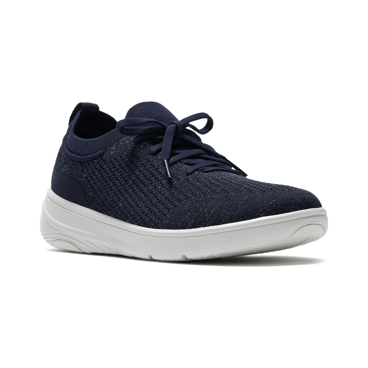 FitFlop Women's Super - Q Knit Metallic Midnight Navy - 9031964 - Tip Top Shoes of New York