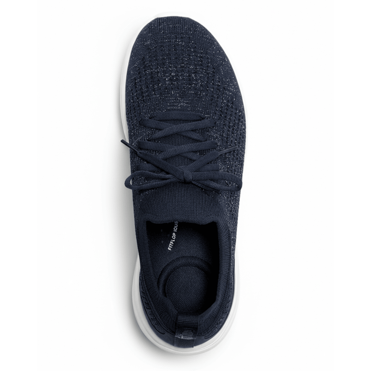 FitFlop Women's Super - Q Knit Metallic Midnight Navy - 9031964 - Tip Top Shoes of New York