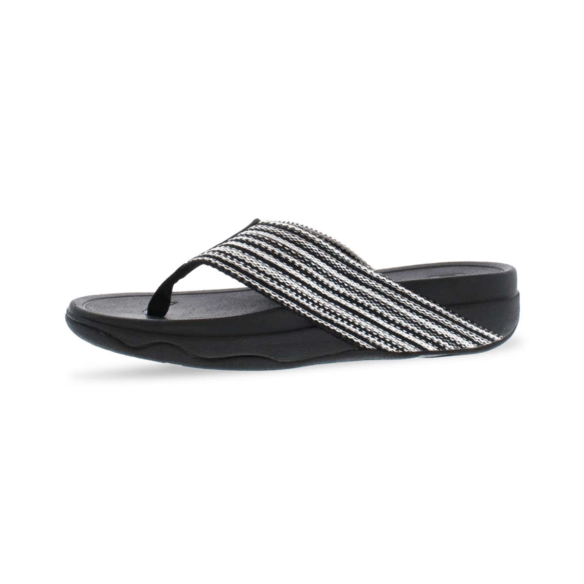 Fitflop Women's Surfa Black/White - 1082762 - Tip Top Shoes of New York