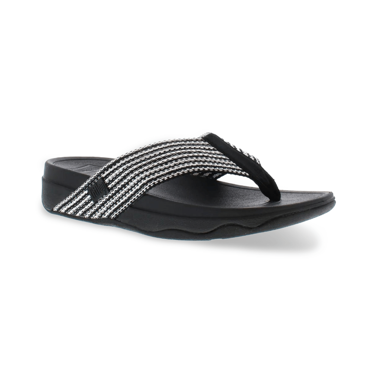 Fitflop Women's Surfa Black/White - 1082762 - Tip Top Shoes of New York