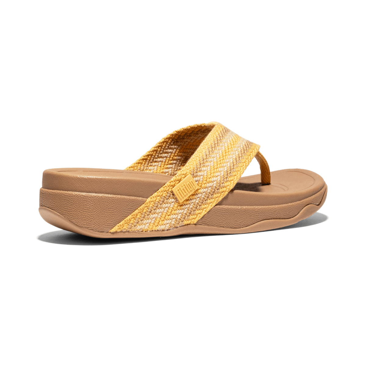 FitFlop Women's Surfa Stripe - Webbing Turmeric/Classic Tan Mix - 9031929 - Tip Top Shoes of New York