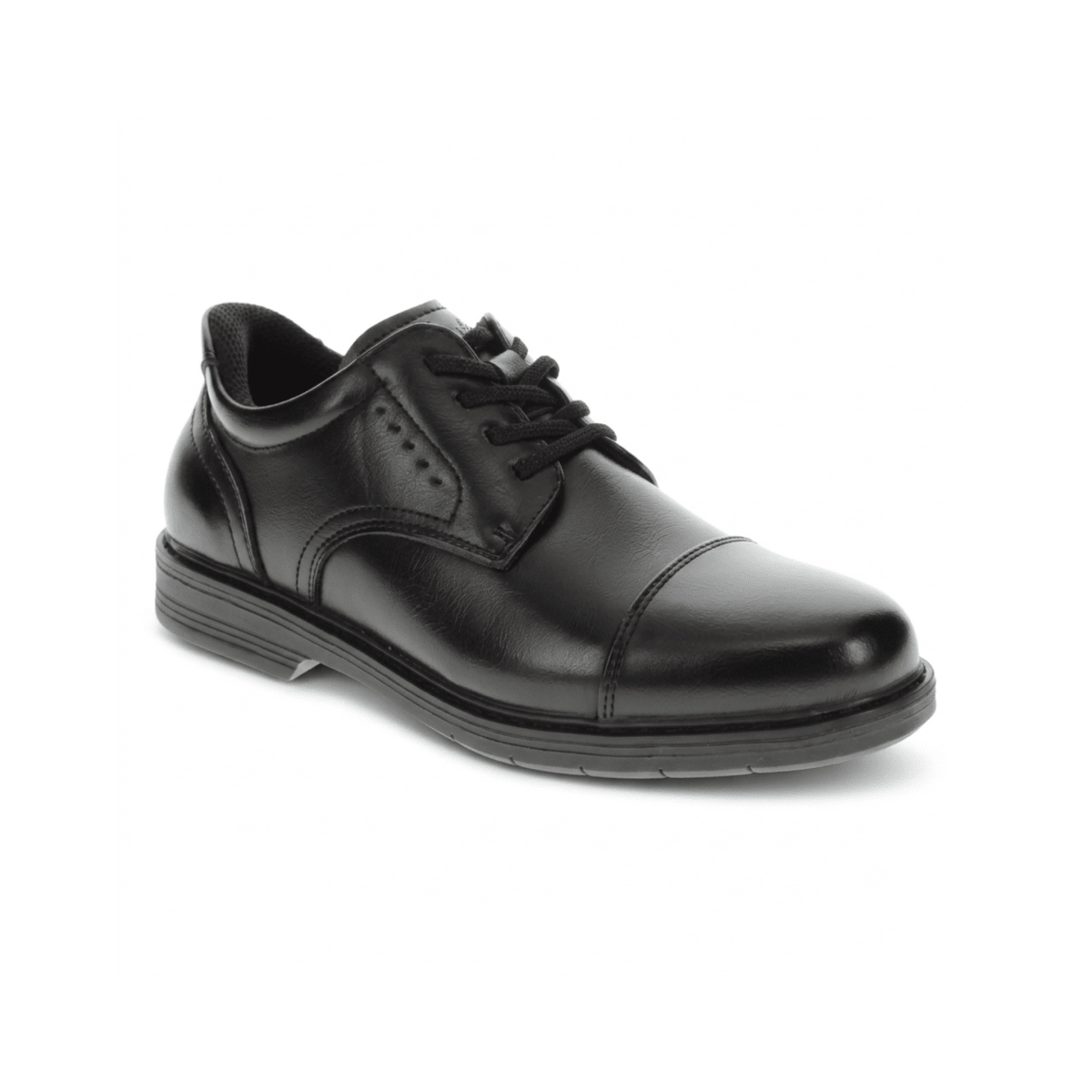 Florsheim Boys Highrise Cap HF Jr. Black Slip-Ins - 1112021 - Tip Top Shoes of New York
