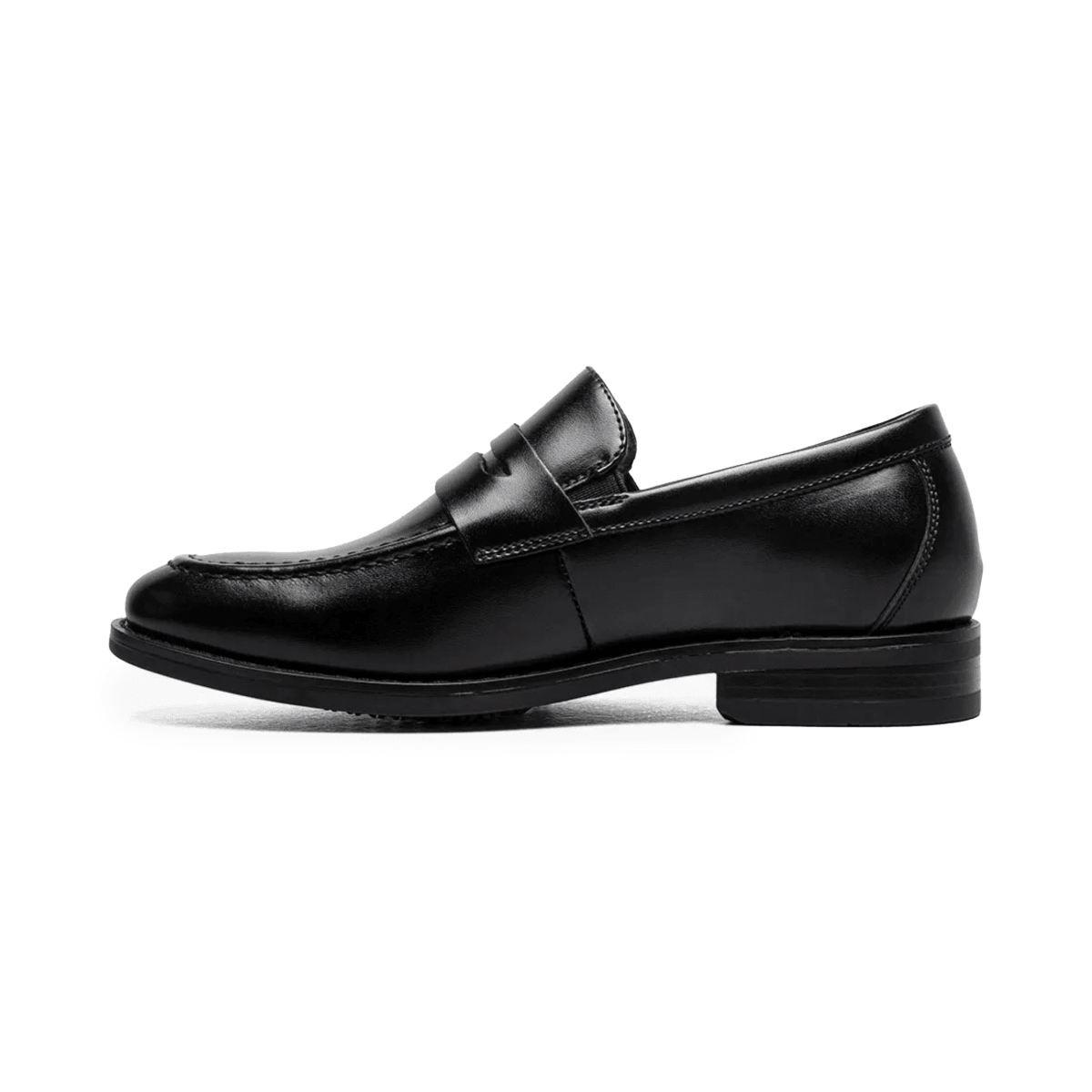 Florsheim Boys Rucci Jr Moc Toe Penny Loafer Black - 1111960 - Tip Top Shoes of New York