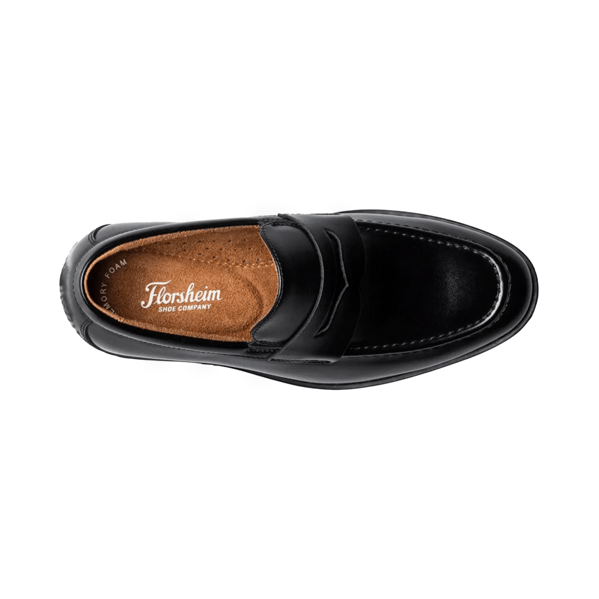 Florsheim Boys Rucci Jr Moc Toe Penny Loafer Black - 1111960 - Tip Top Shoes of New York