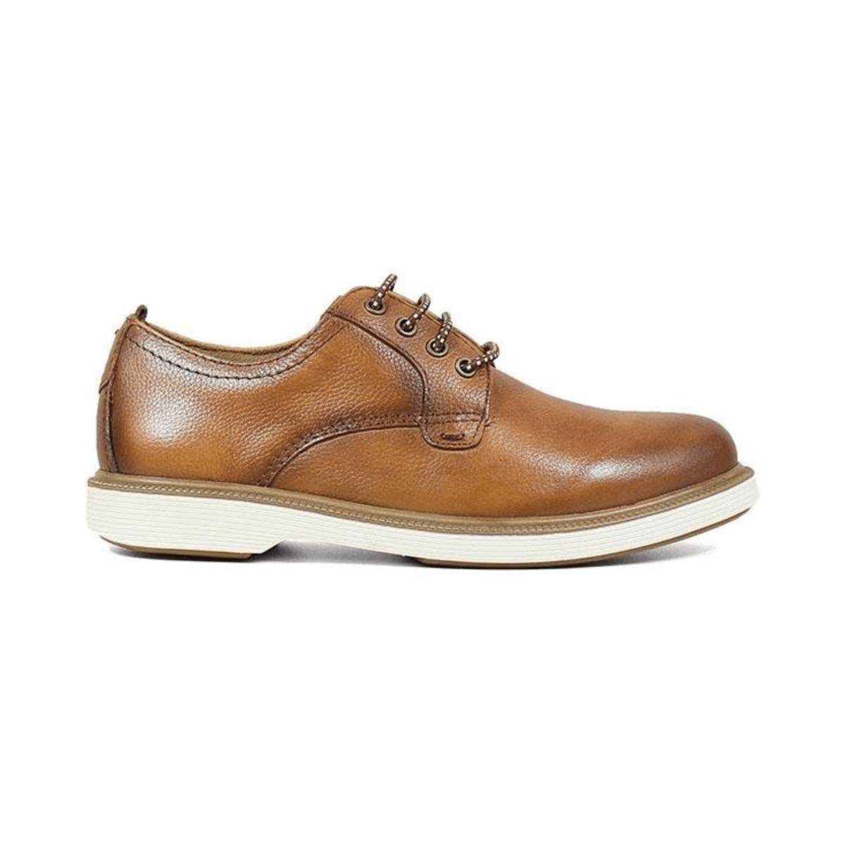 Florsheim Boys' (Sizes 1 - 6) Sapacush Plain Toe Oxford Cognac - 905511 - Tip Top Shoes of New York