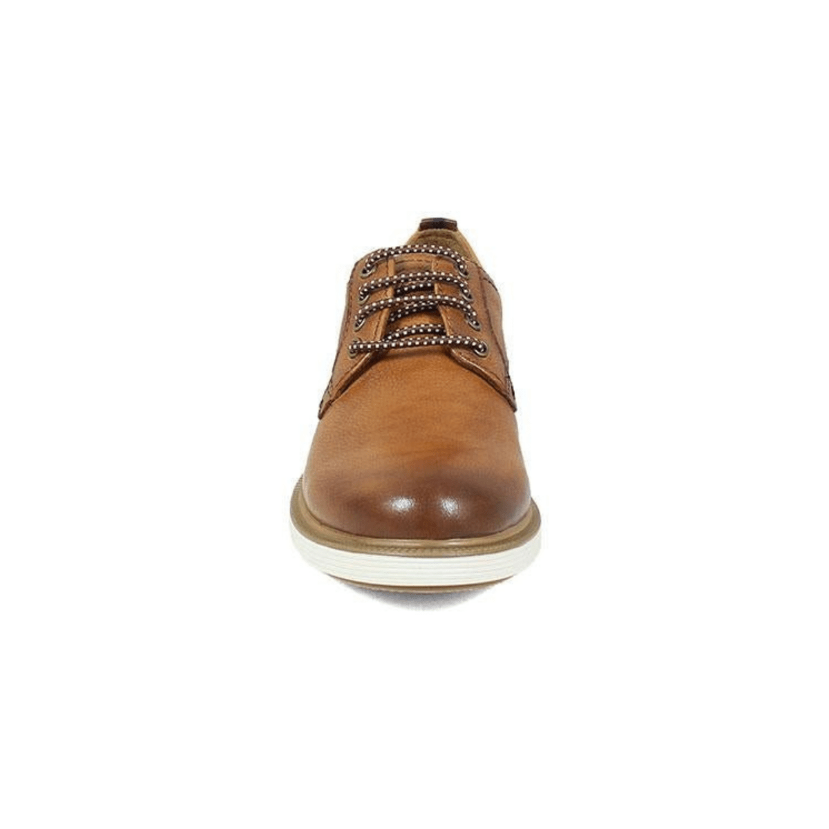 Florsheim Boys' (Sizes 5 - 7) Sapacush Plain Toe Oxford Cognac - 905540 - Tip Top Shoes of New York