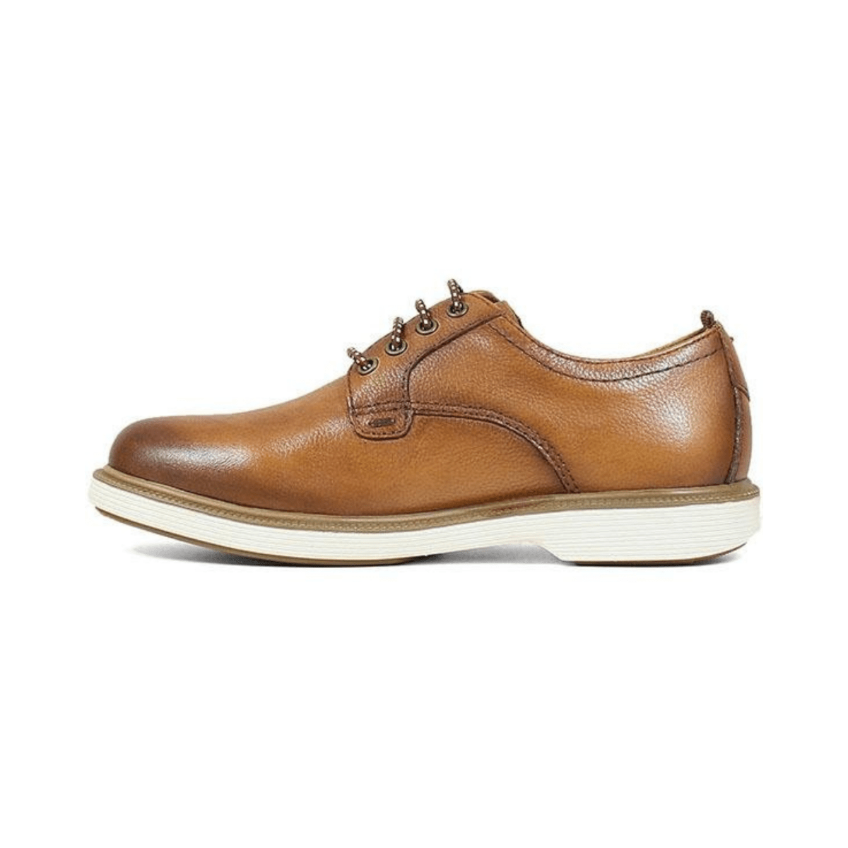 Florsheim Boys' (Sizes 5 - 7) Sapacush Plain Toe Oxford Cognac - 905540 - Tip Top Shoes of New York