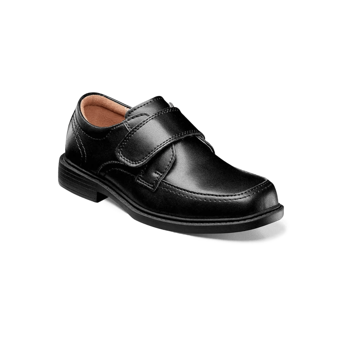 Florsheim Kids Boys' Berwyn Jr. II Black Leather - 1105840 - Tip Top Shoes of New York