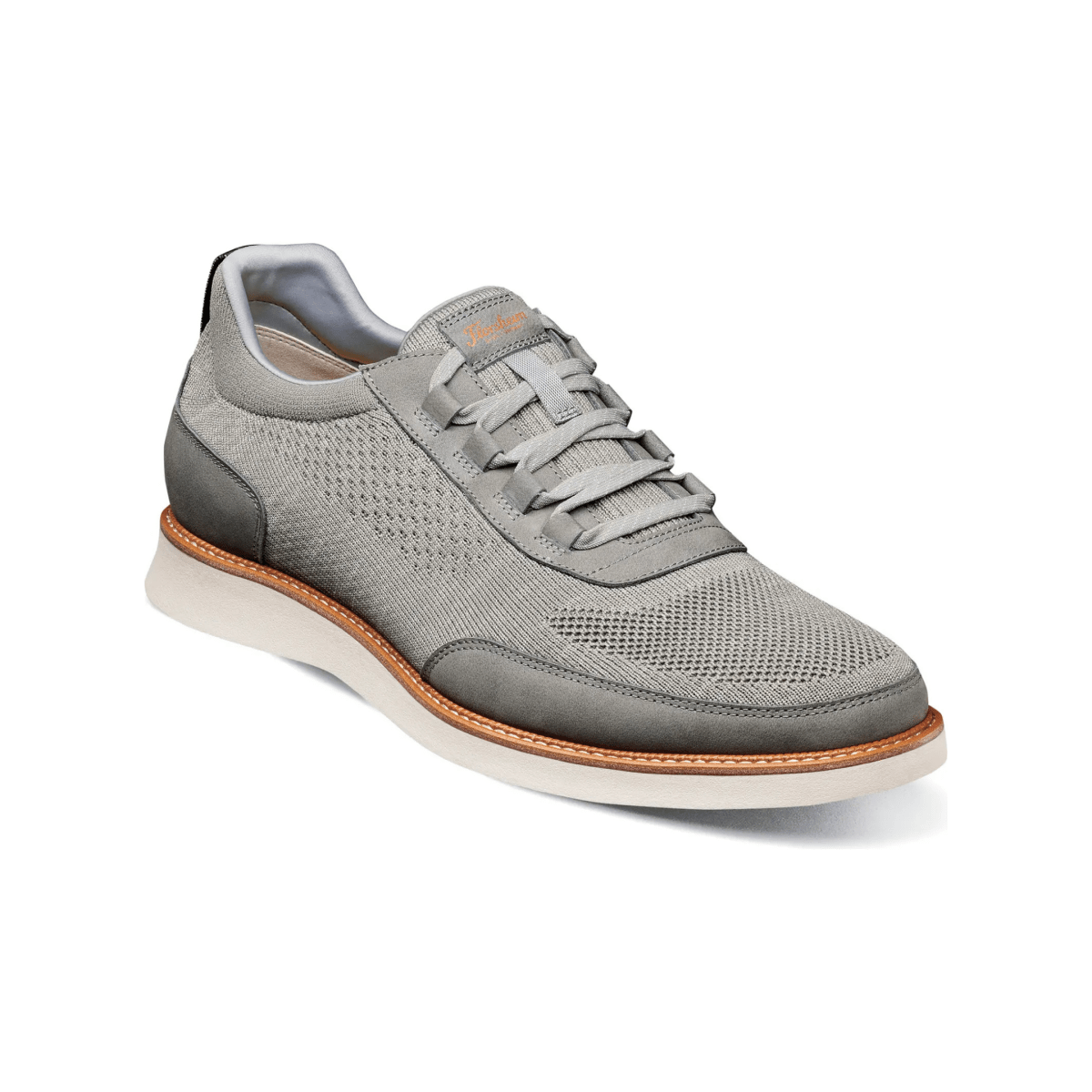 Florsheim Men's Launch Knit Elastic Gray - 9024084 - Tip Top Shoes of New York