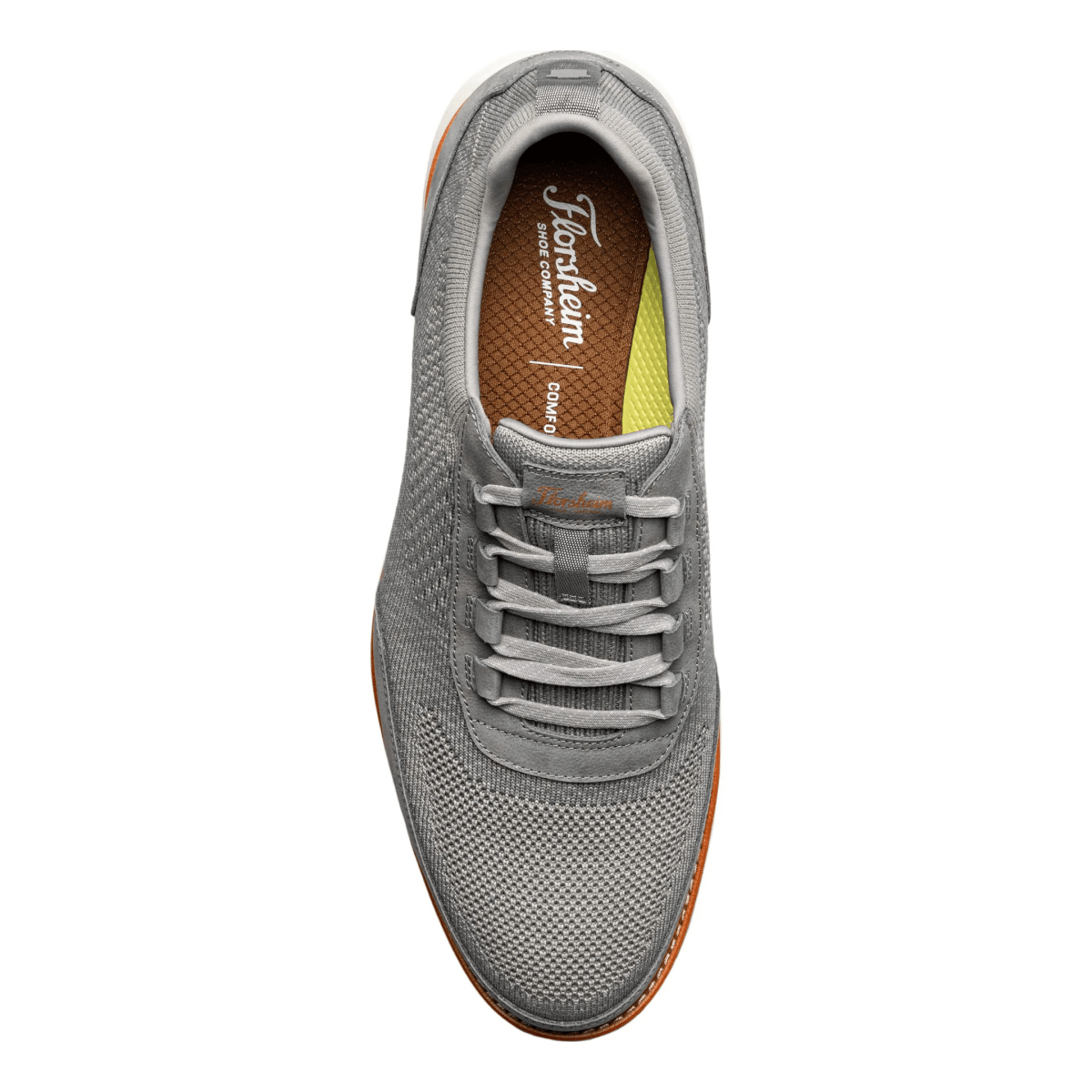 Florsheim Men's Launch Knit Elastic Gray - 9024084 - Tip Top Shoes of New York