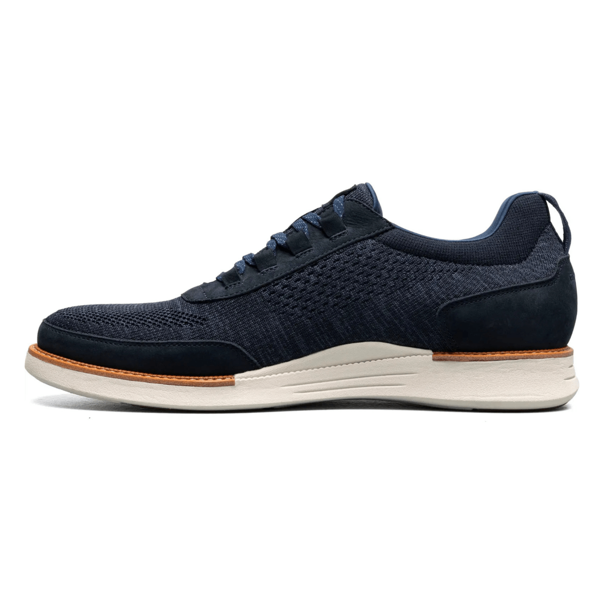 Florsheim Men's Launch Knit Elastic Navy - 9024109 - Tip Top Shoes of New York