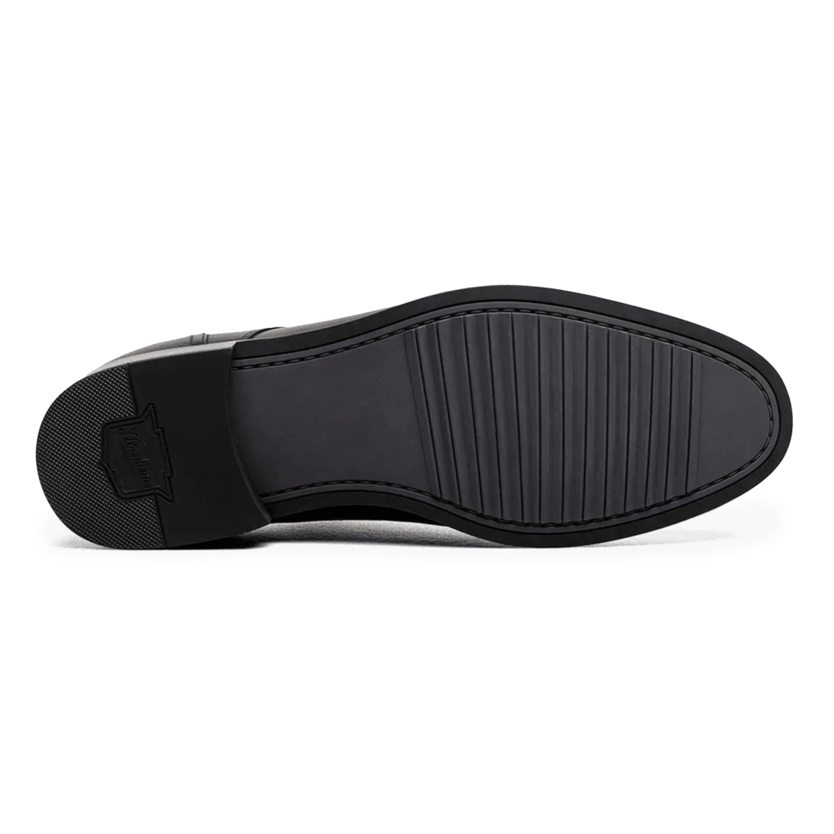 Florsheim Men's Rucci Moc Toe Penny Loafer Black Smooth Leather - 9035099 - Tip Top Shoes of New York