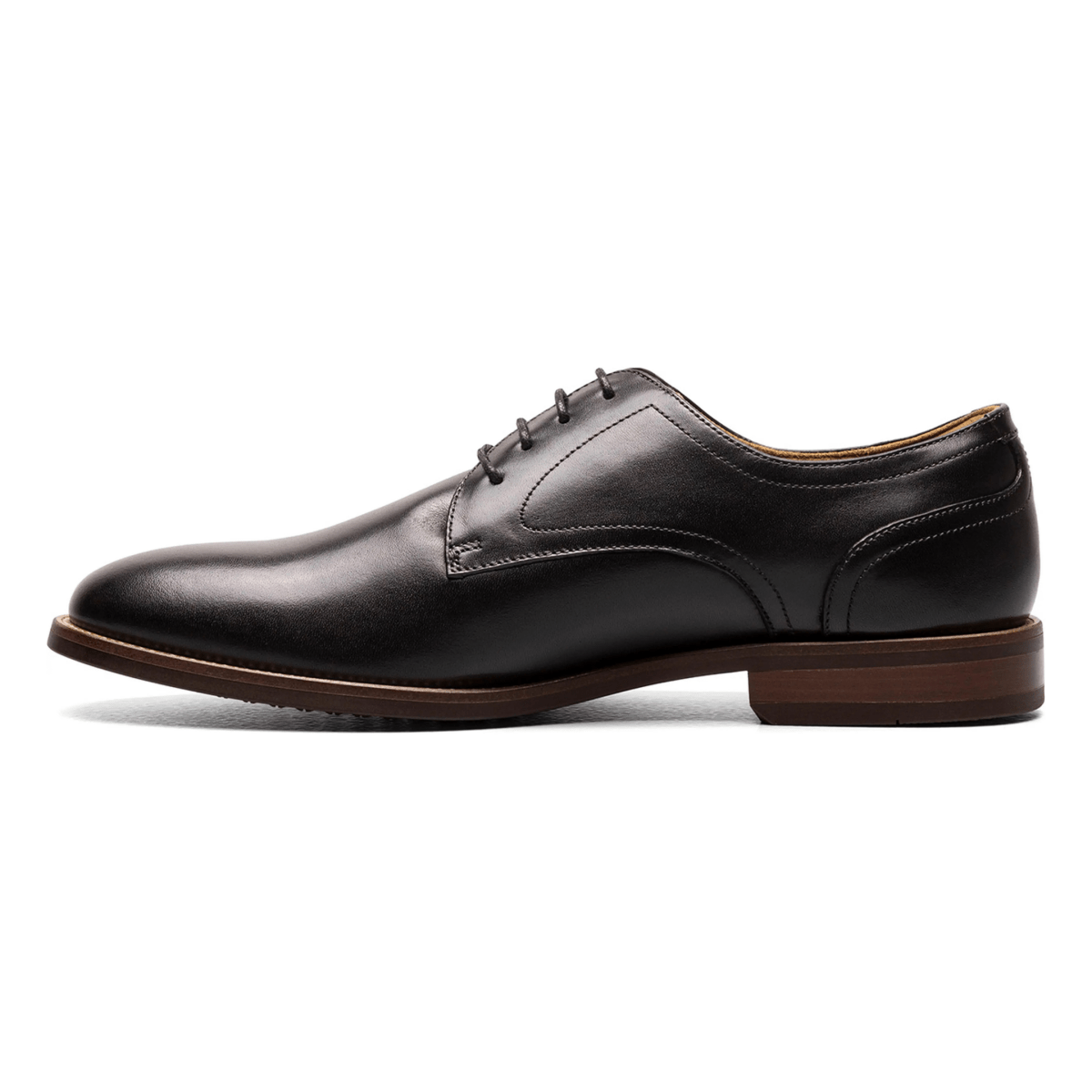 Florsheim Men's Rucci Plain Toe Oxford Black Leather - 9024019 - Tip Top Shoes of New York