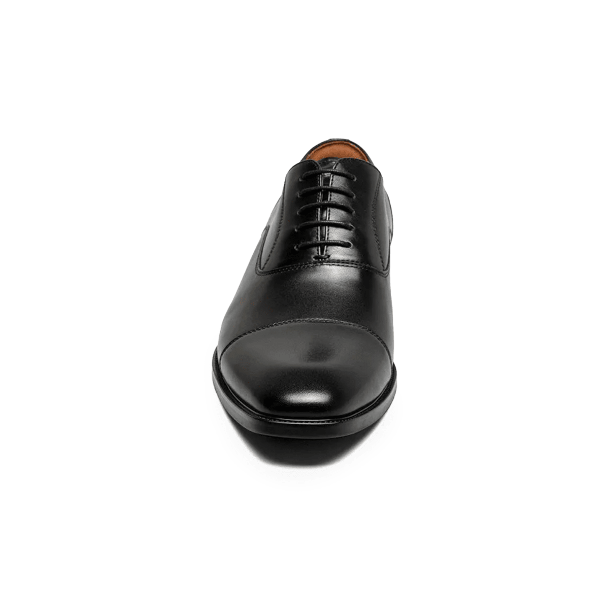 Florsheim Men's Sorrento Lux Cap Toe Black Leather - 11041746 - Tip Top Shoes of New York