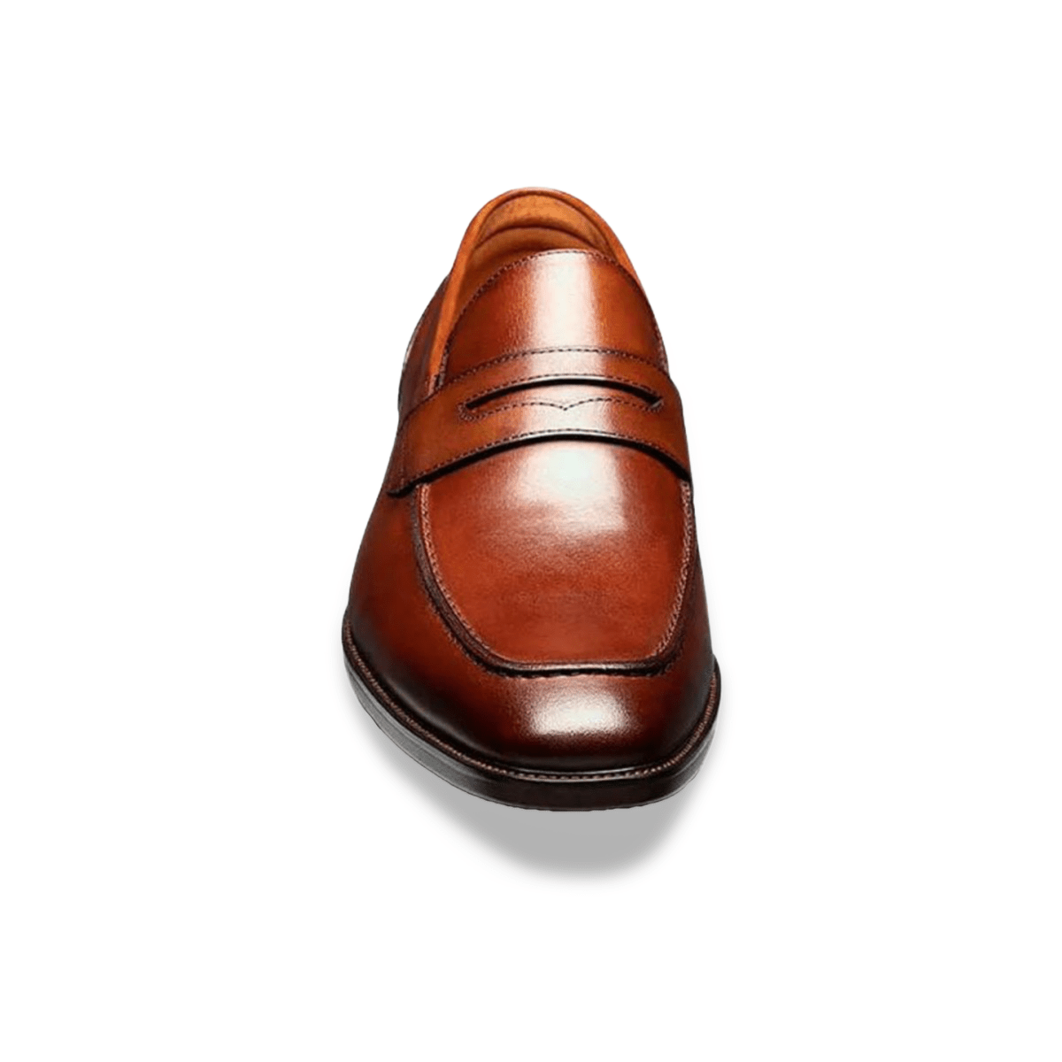 Florsheim Men's Sorrento Moc Toe Penny Cognac - 3017944 - Tip Top Shoes of New York