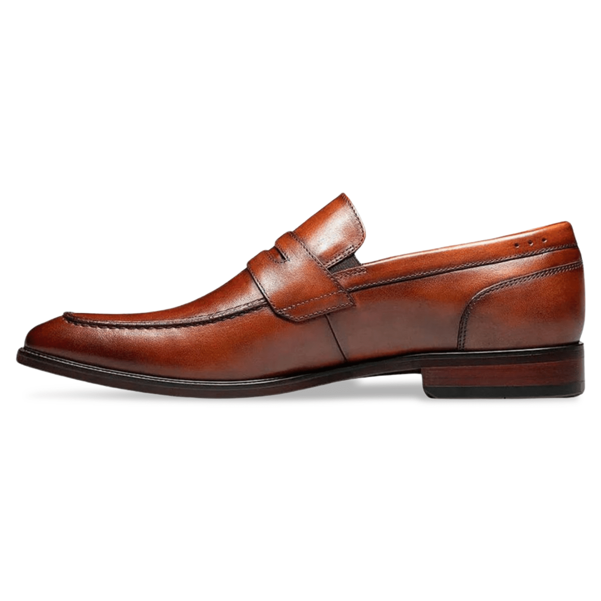 Florsheim Men's Sorrento Moc Toe Penny Cognac - 3017944 - Tip Top Shoes of New York