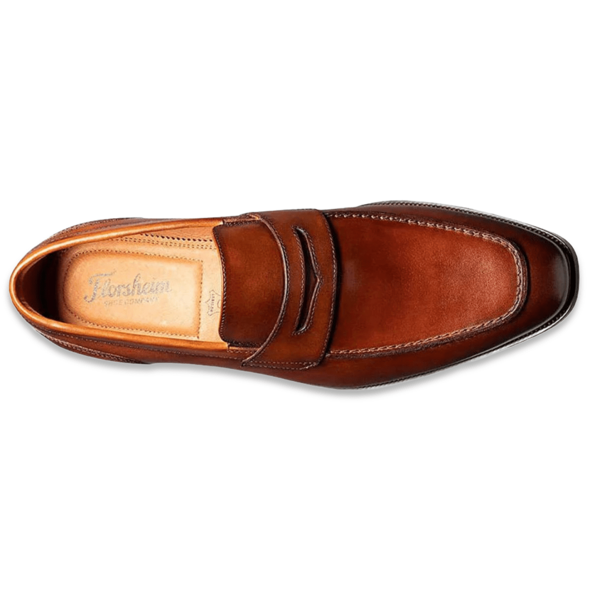 Florsheim Men's Sorrento Moc Toe Penny Cognac - 3017944 - Tip Top Shoes of New York