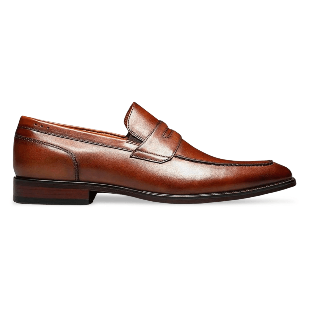 Florsheim Men's Sorrento Moc Toe Penny Cognac - 3017944 - Tip Top Shoes of New York