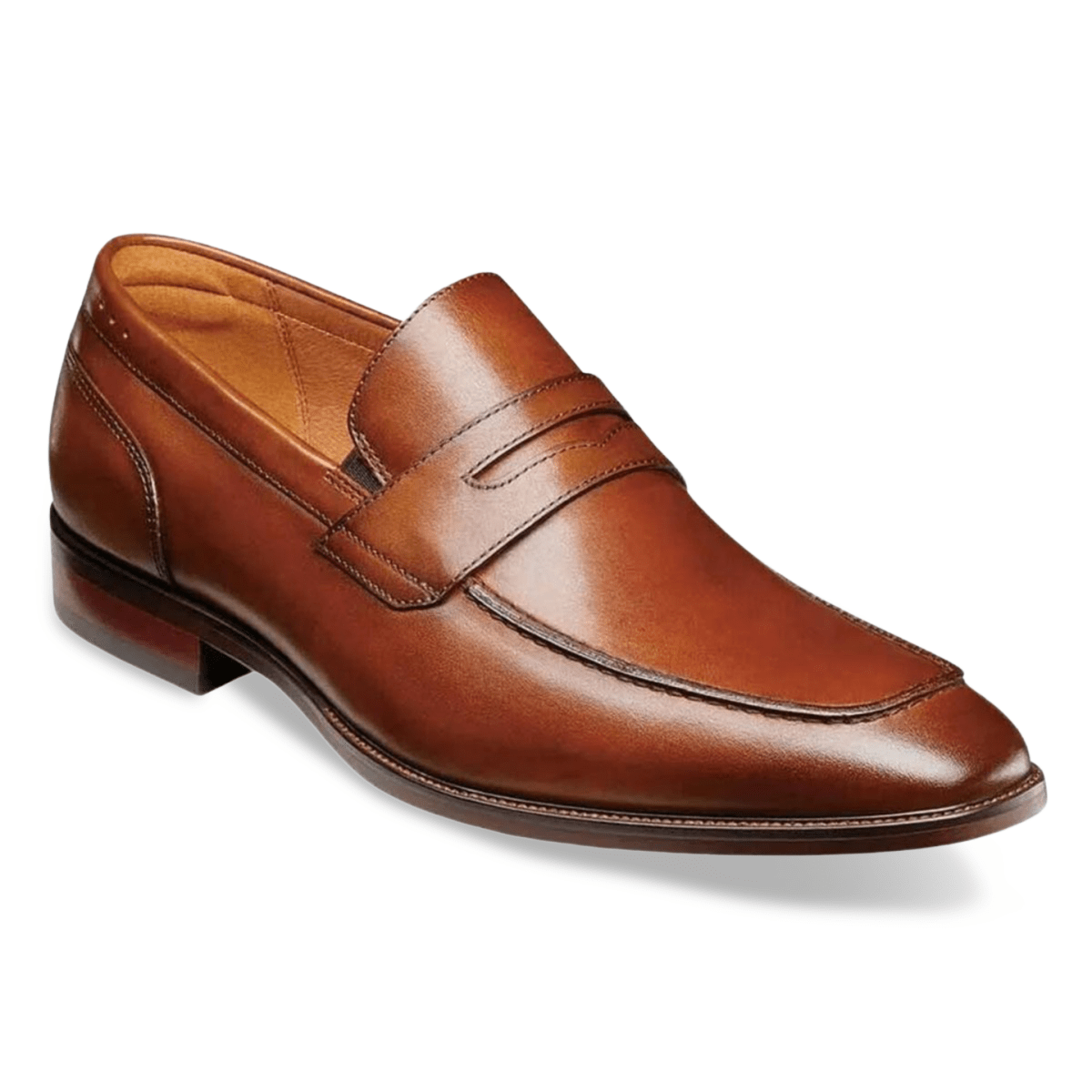 Florsheim Men's Sorrento Moc Toe Penny Cognac - 3017944 - Tip Top Shoes of New York