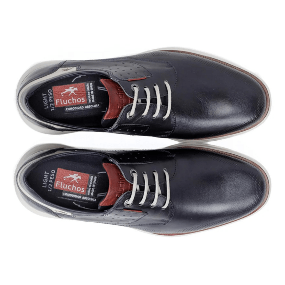 Fluchos Men's Fenix Navy Leather - 3006171 - Tip Top Shoes of New York