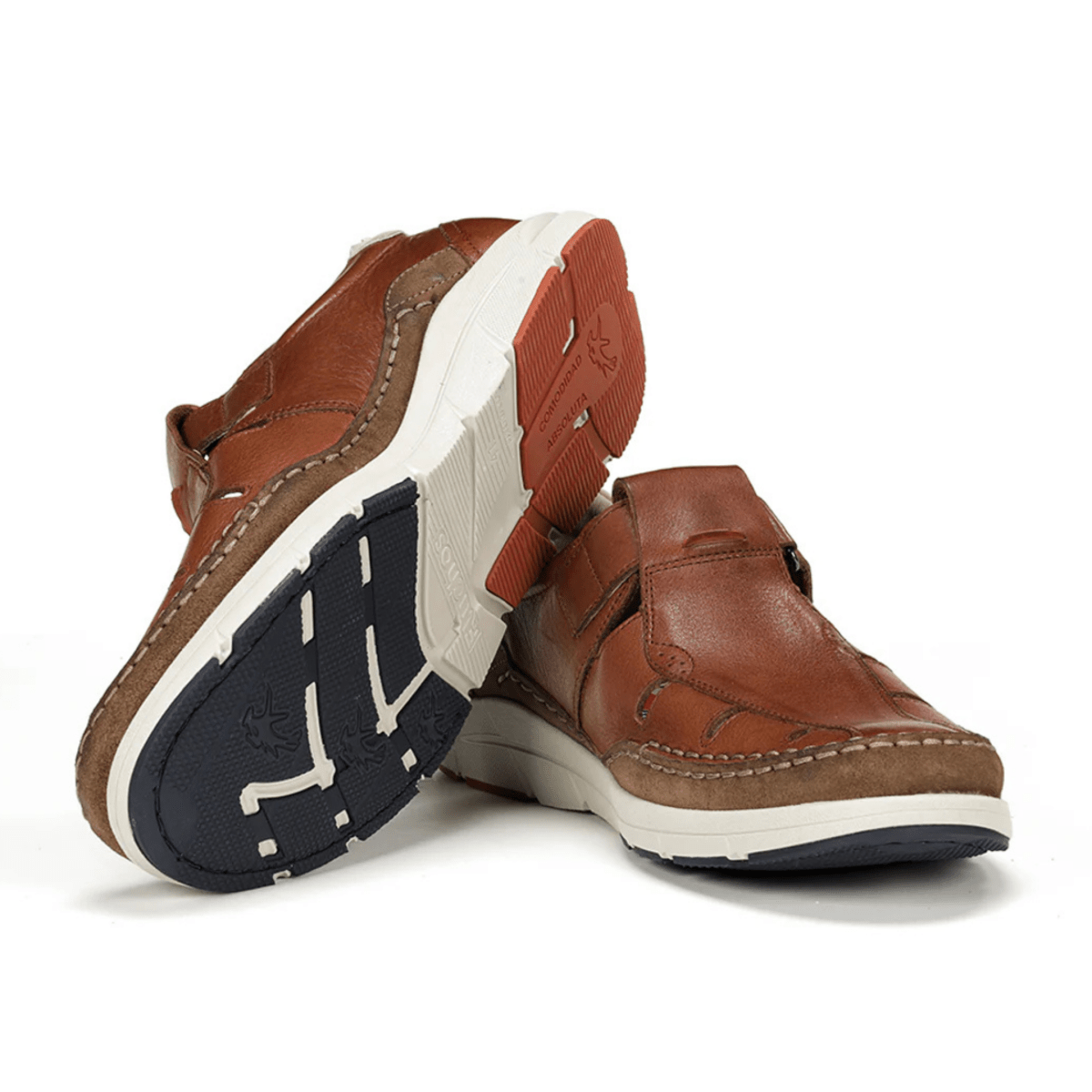 Fluchos Men's Kai Fisherman Brown Leather - 3019068 - Tip Top Shoes of New York