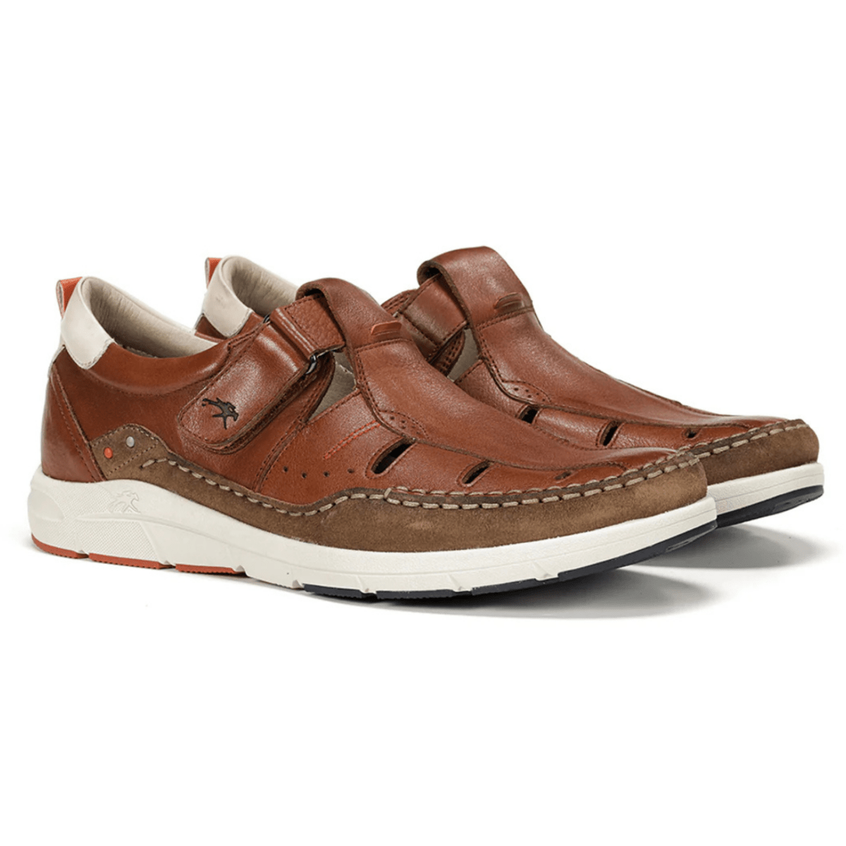 Fluchos Men's Kai Fisherman Brown Leather - 3019068 - Tip Top Shoes of New York