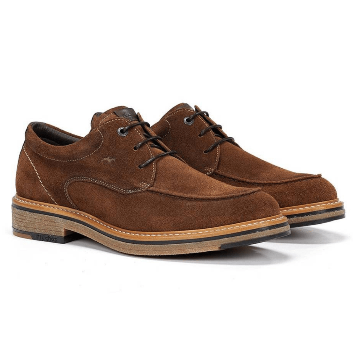 Fluchos Men's Kasper Afelpado Antilope Brown Suede - 9018025 - Tip Top Shoes of New York