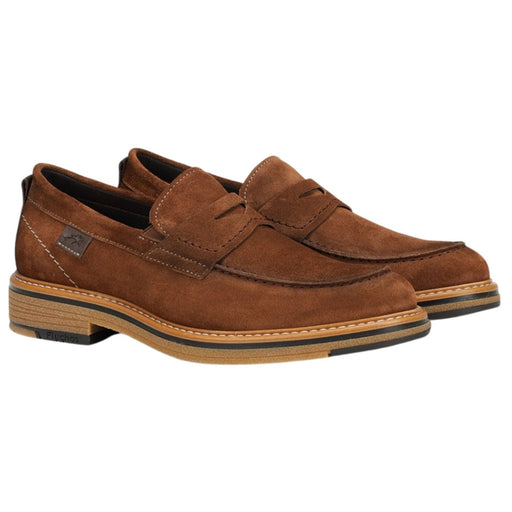 Fluchos Men's Kasper Afelpado Antilope Brown Suede - 9018025 - Tip Top Shoes of New York