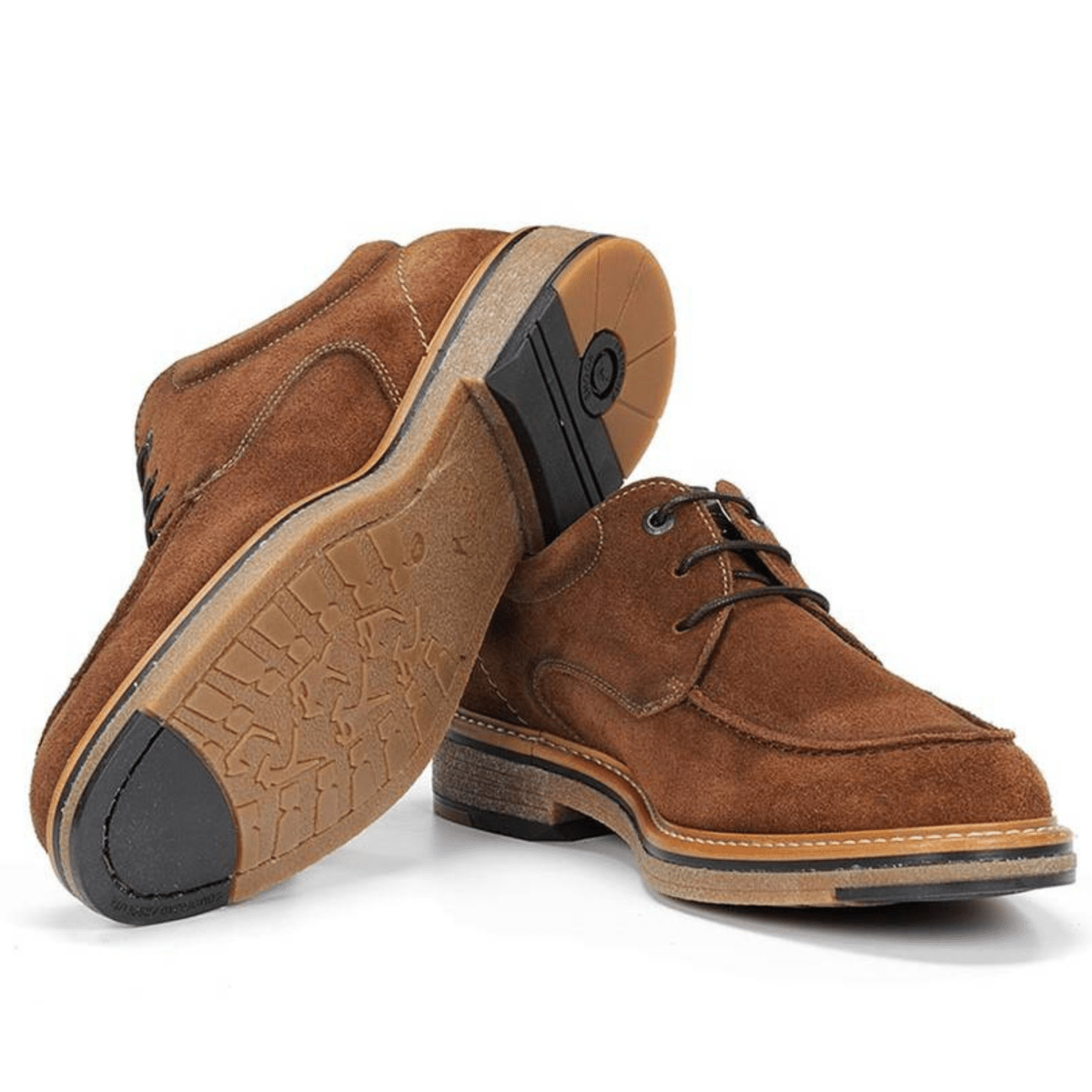 Fluchos Men's Kasper Afelpado Antilope Brown Suede - 9018025 - Tip Top Shoes of New York