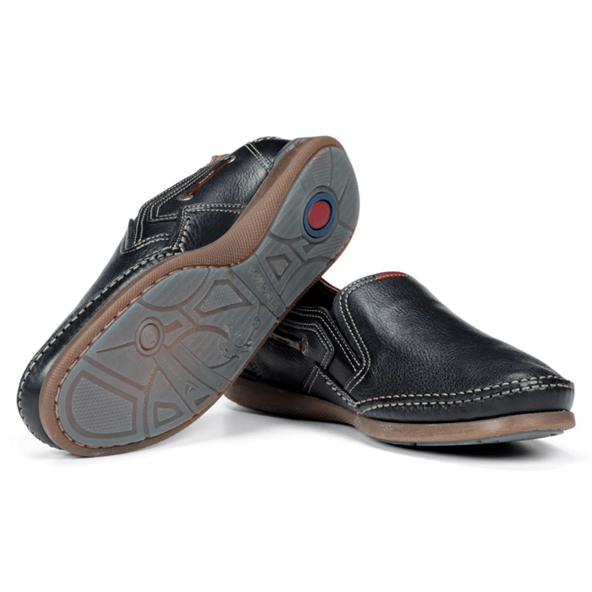 Fluchos Men's Mariner Dark Blue Leather - 3019074 - Tip Top Shoes of New York