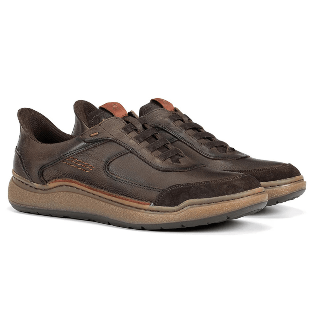 Fluchos Men's Rocky Guinea Bora Cafe/Dark Brown Leather - 9027319 - Tip Top Shoes of New York