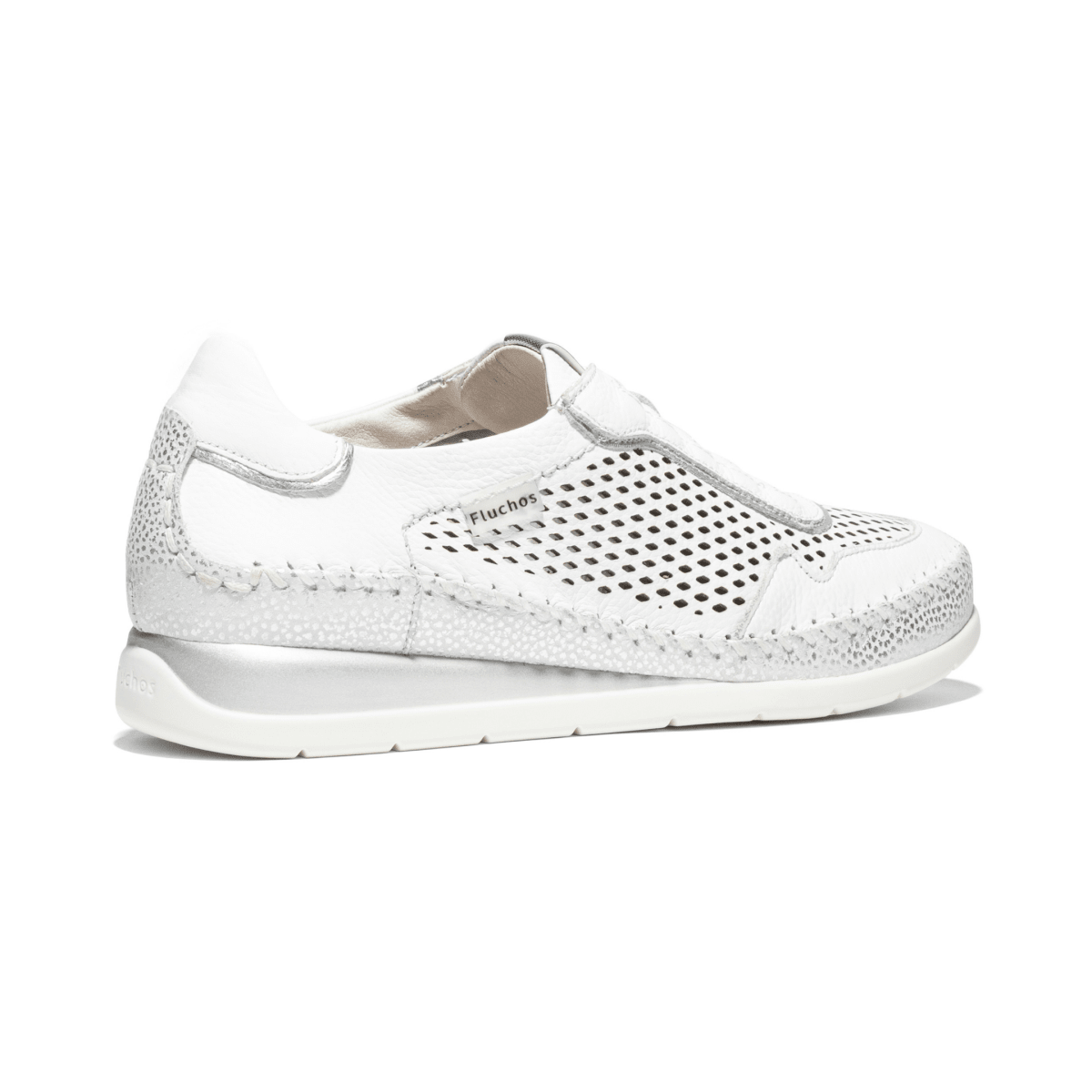 Fluchos Women's Sella Indios White Leather - 9030631 - Tip Top Shoes of New York