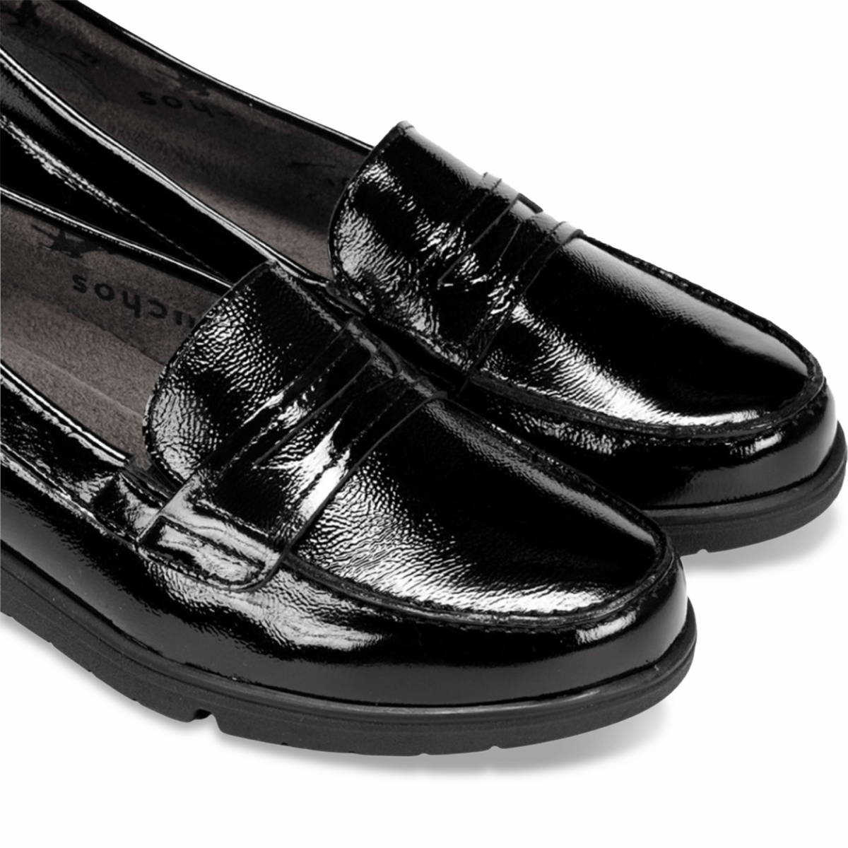 Fluchos Women's Styll F1835 Black Patent - 9018032 - Tip Top Shoes of New York