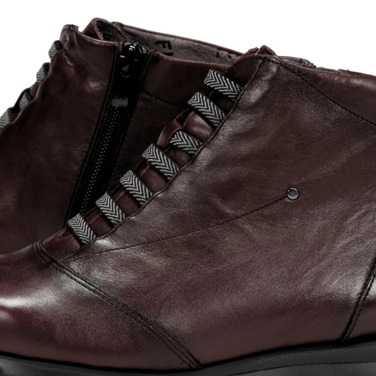 Fluchos Women's Susan Ankle Boot F0356 Burgundy/Bordeaux - 9027114 - Tip Top Shoes of New York