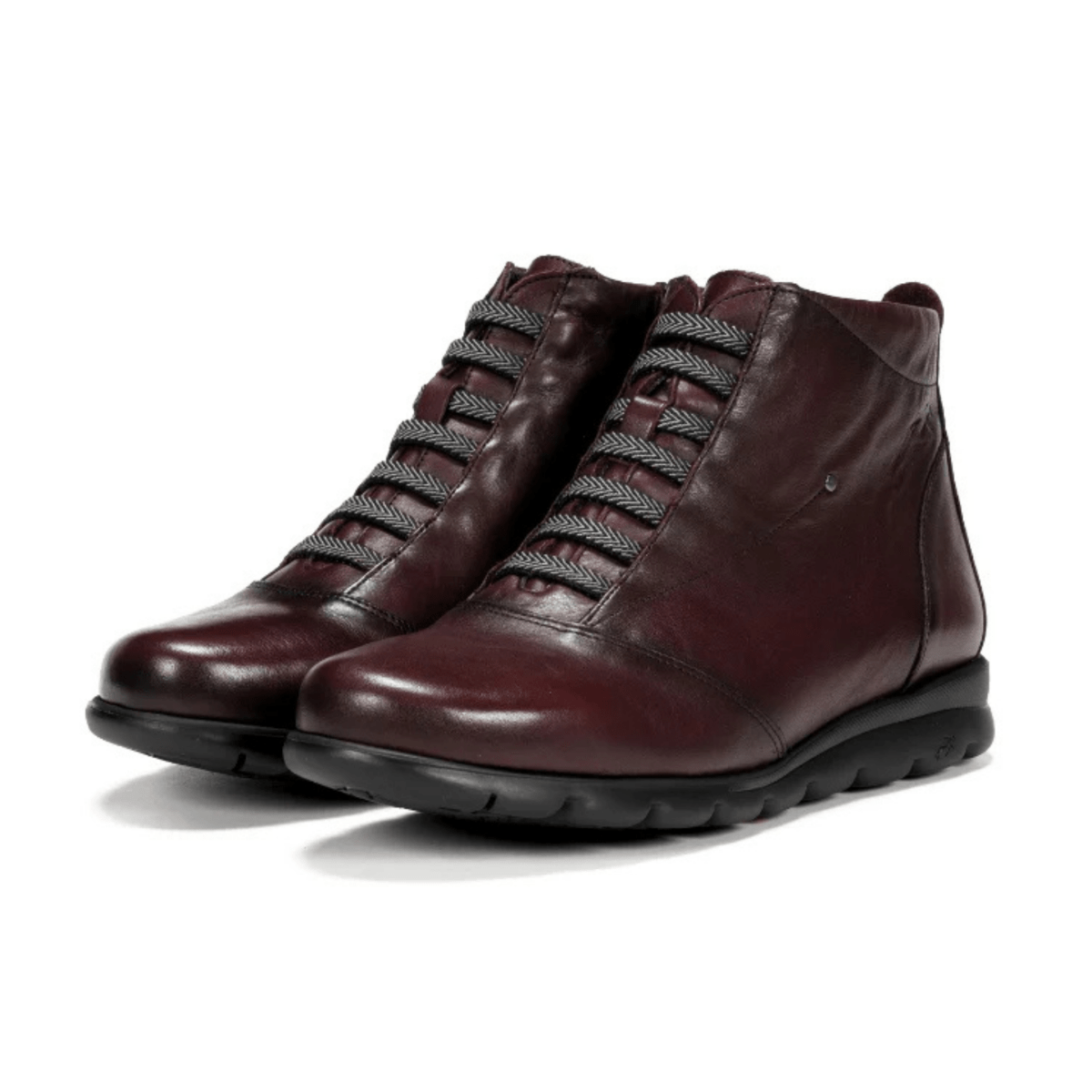 Fluchos Women's Susan Ankle Boot F0356 Burgundy/Bordeaux - 9027114 - Tip Top Shoes of New York