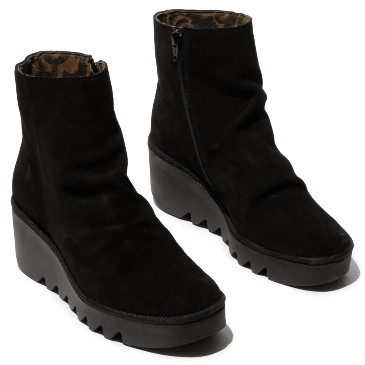 Fly London Women's BAAN538FLY Black Oil Suede - 9034710 - Tip Top Shoes of New York