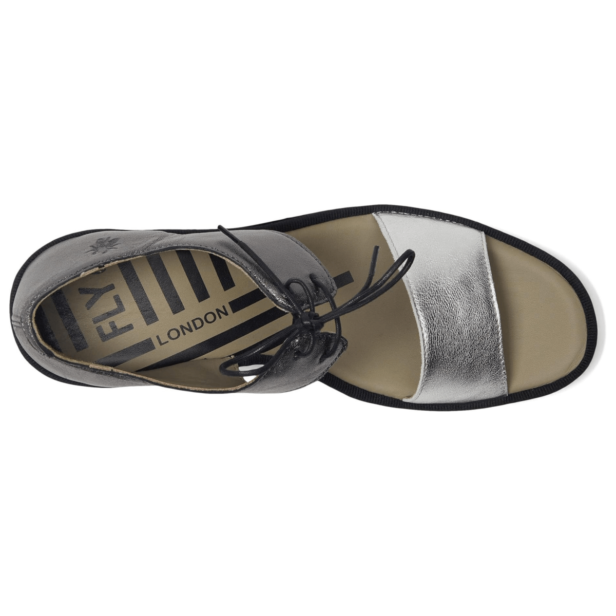 Fly London Women's BILU465 Silver/Graphite - 9021095 - Tip Top Shoes of New York