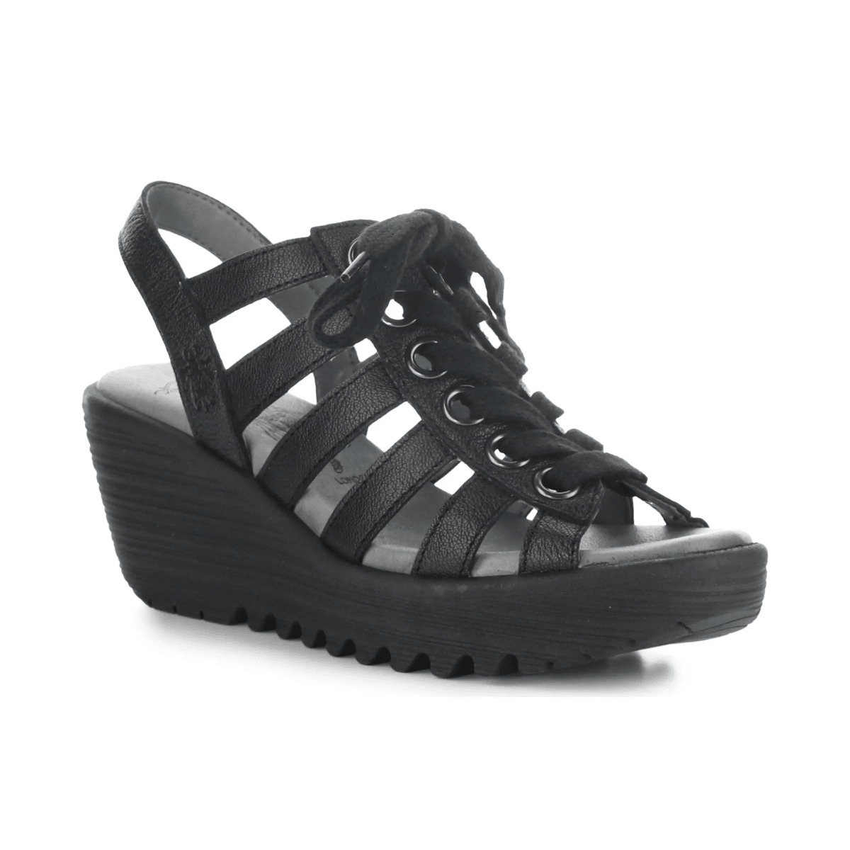 Fly London Women's LITU469 Black Mousse - 9032460 - Tip Top Shoes of New York