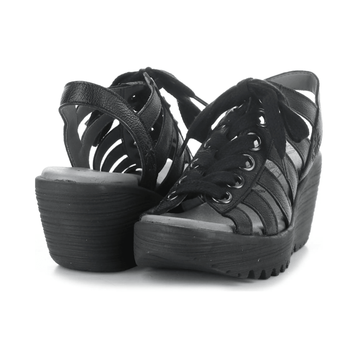 Fly London Women's LITU469 Black Mousse - 9032460 - Tip Top Shoes of New York