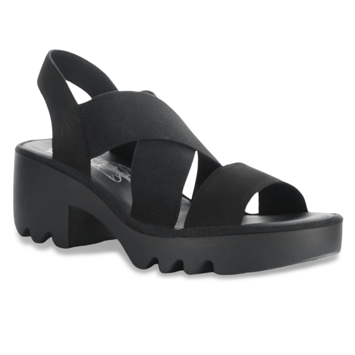 Fly London Women's Taji Black Stretch - 3015792 - Tip Top Shoes of New York