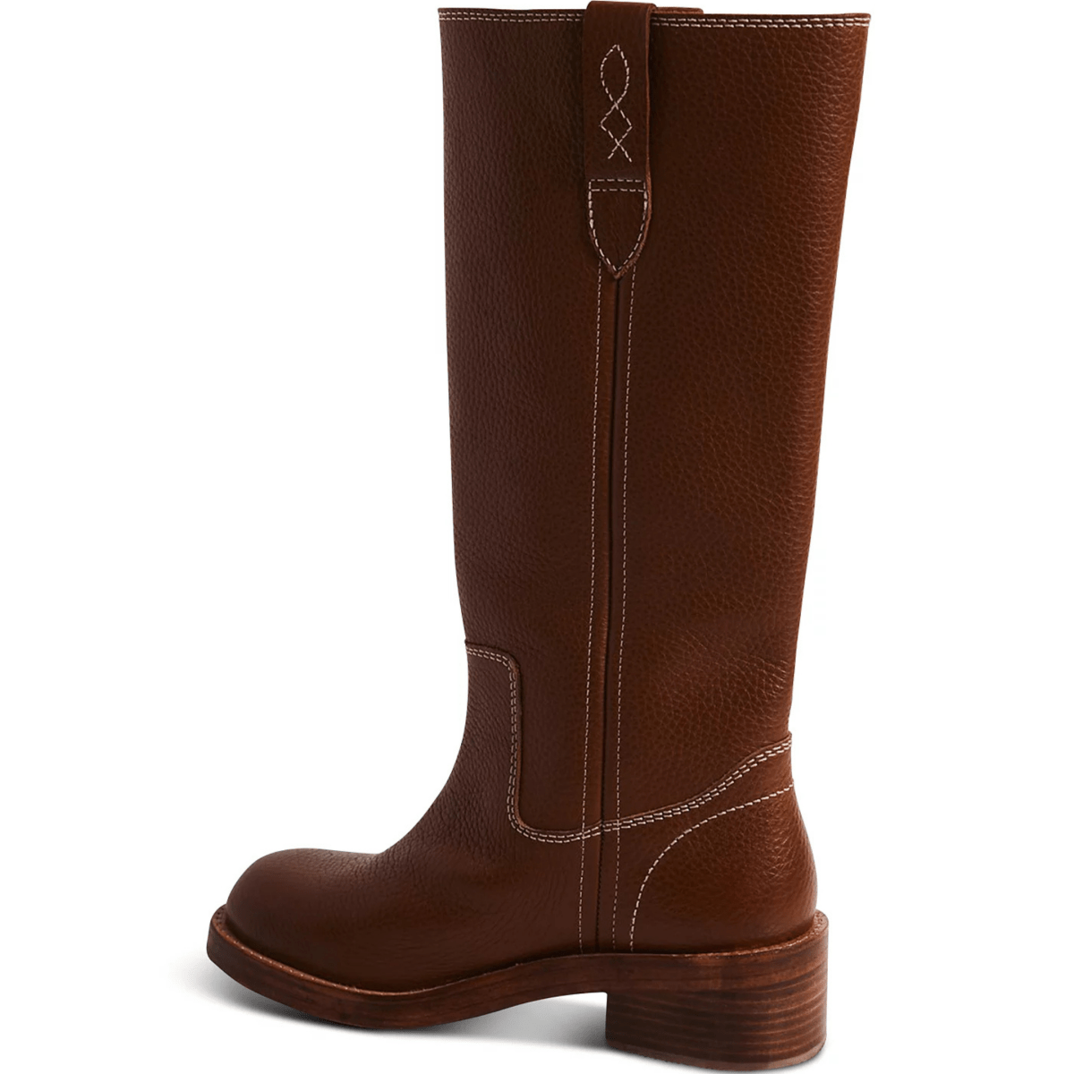 Free People Women's Blaze Pull - On Boots Vintage Tan Leather - 9024924 - Tip Top Shoes of New York