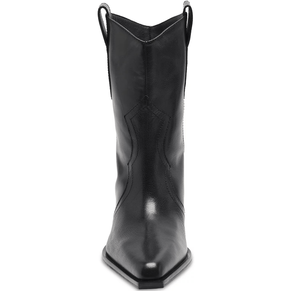 Free People Women's Cat Nap Cowboy Boots Black Leather - 9024898 - Tip Top Shoes of New York